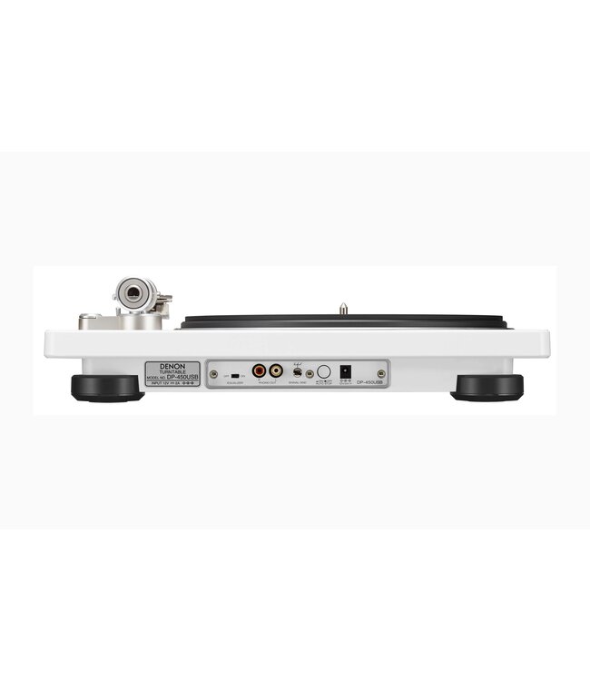 Denon DP-450USB: riemaandrijving platenspeler met USB-opnamefunctie voor digitalisering naar MP3 en WAV