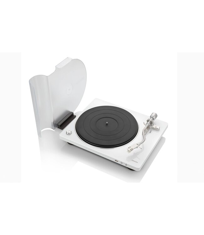 Denon DP-450USB: riemaandrijving platenspeler met USB-opnamefunctie voor digitalisering naar MP3 en WAV