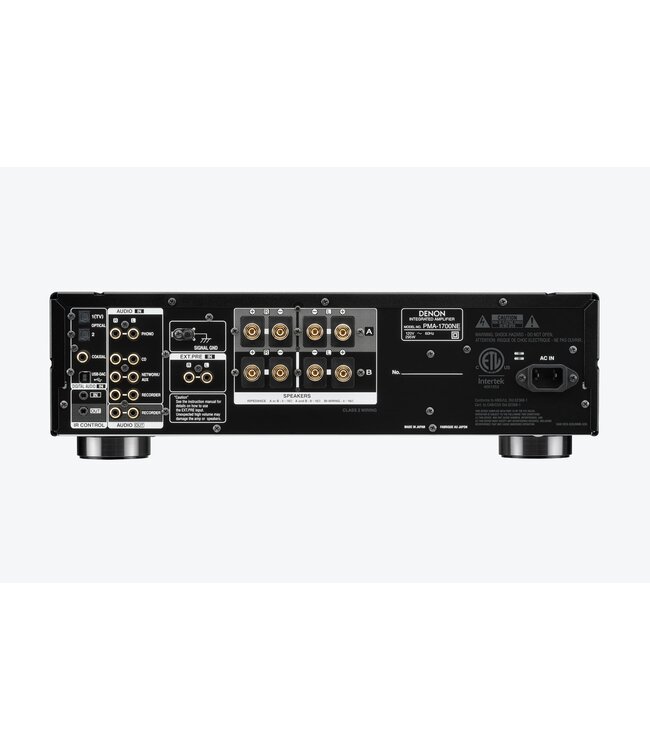 Denon PMA-1700NE: geintegreerde versterker met UHC-MOS, AL32 Processing Plus en MM/MC-phono