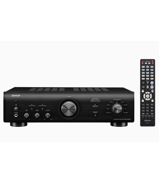 Denon PMA-600NE: geintegreerde versterker met 45W per kanaal, Bluetooth, MM-phono en digitale ingangen