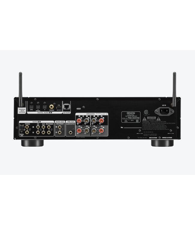 Denon PMA-900HNE: geintegreerde netwerkversterker met 50W per kanaal, HEOS Built-In en MM/MC-phono