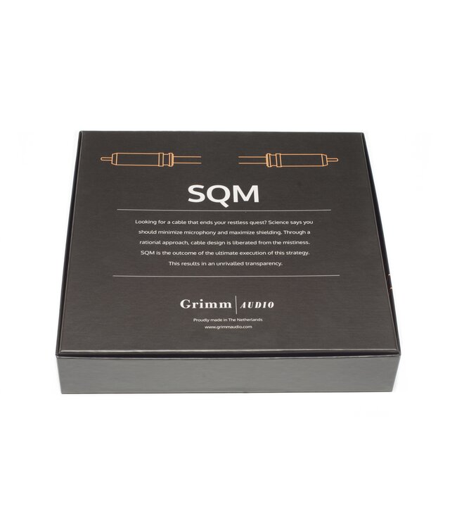 Grimm Audio SQM RCA Stereo Kabel (Set van 2)