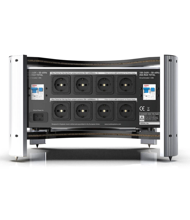 IsoTek EVO3 Super Nova Zilver - Stekkerdoos en Netfilter