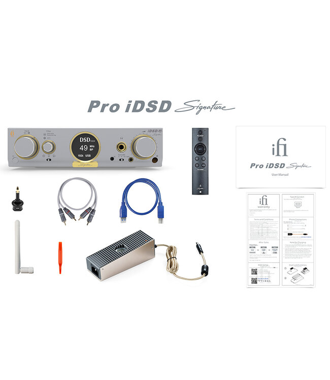 iFi Audio Pro iDSD Signature - Streamer