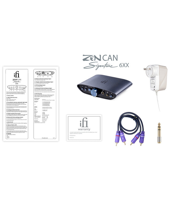 iFi Audio ZEN CAN Signature 6XX - Hoofdtelefoonversterker