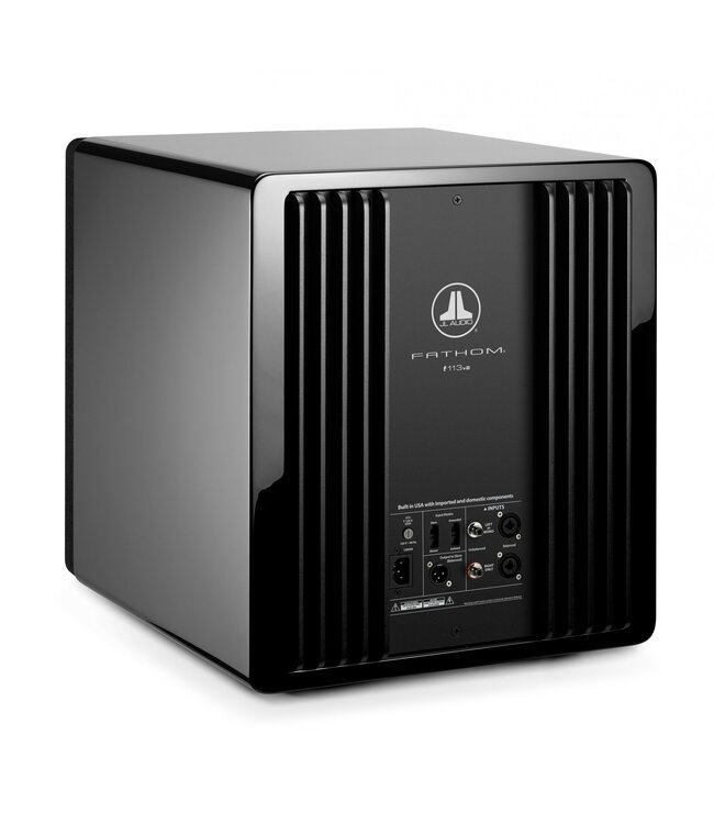 JL Audio F113v2 Hoogglans Zwart - Subwoofer