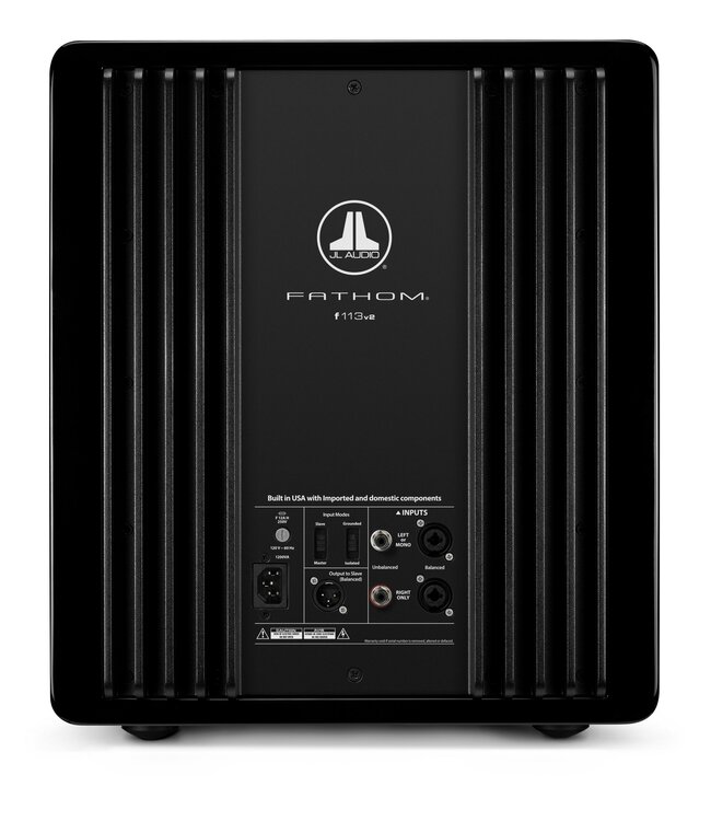 JL Audio F113v2 Hoogglans Zwart - Subwoofer