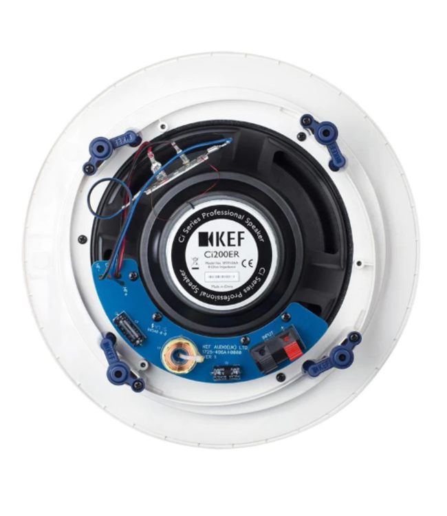 KEF Ci200ER (Set van 2) 8 inch (98mm) - Wand en Plafond Inbouw Luidsprekers