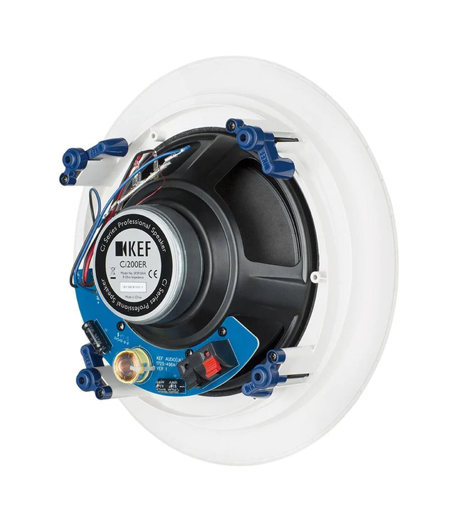 KEF Ci200ER (Set van 2) 8 inch (98mm) - Wand en Plafond Inbouw Luidsprekers