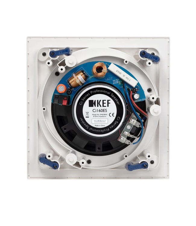 KEF Ci160ES (Set van 2) - 6,5 inch (86 mm) Wand en Plafond Inbouw Luidsprekers