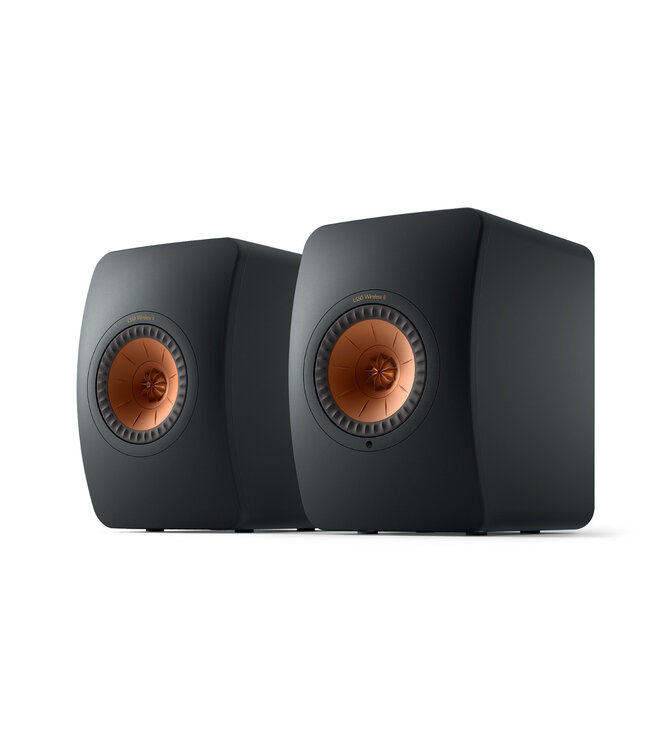 KEF Draadloze Boekenplank Luidsprekers LS50 Wireless II  (Set van 2)