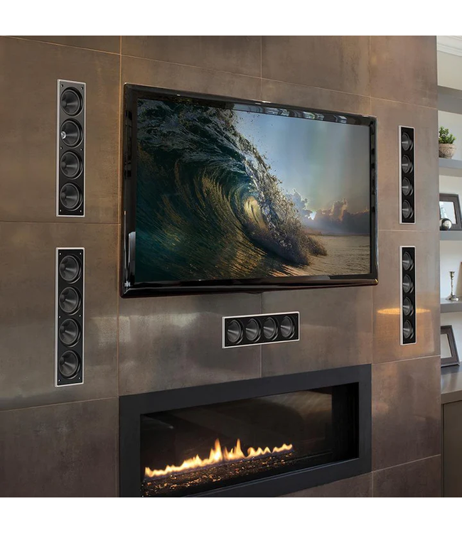 KEF Ci4100QL-THX 4x 4 inch (76mm) - Wand Inbouw Luidspreker
