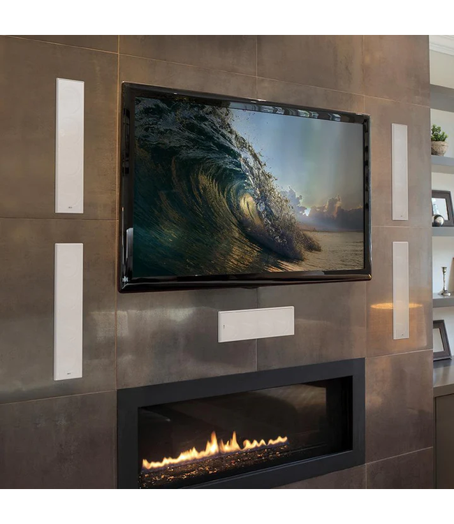 KEF Ci4100QL-THX 4x 4 inch (76mm) - Wand Inbouw Luidspreker