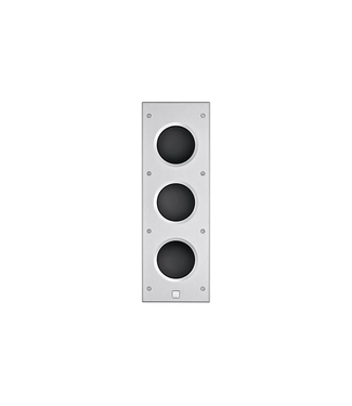 KEF Ci3160RLB-THX 3x 6,5 inch - Wand Inbouw Subwoofer