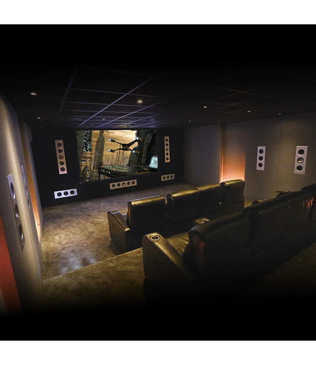 KEF Ci3160RLB-THX - Wand Inbouw Subwoofer