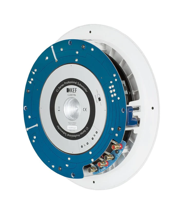 KEF Ci200TRB 8 inch - Wand en Plafond Inbouw Subwoofer