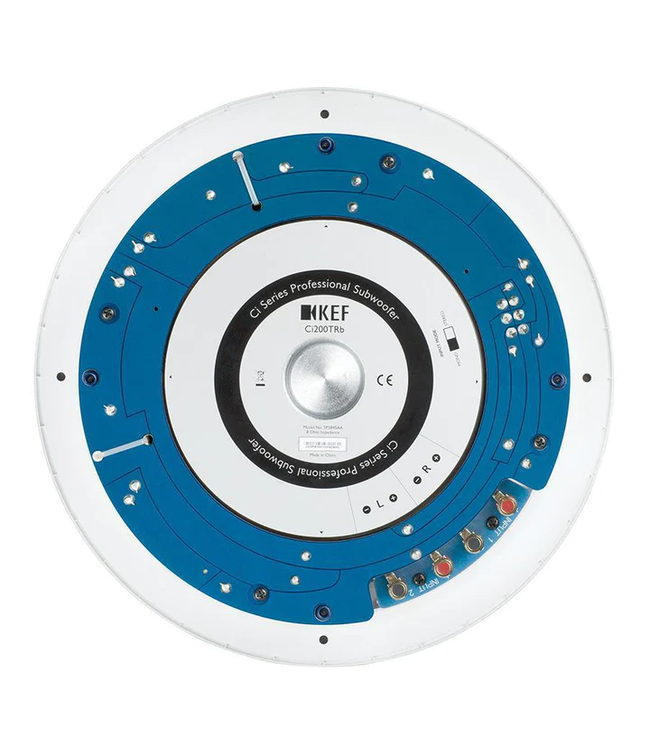 KEF Ci200TRB 8 inch - Wand en Plafond Inbouw Subwoofer