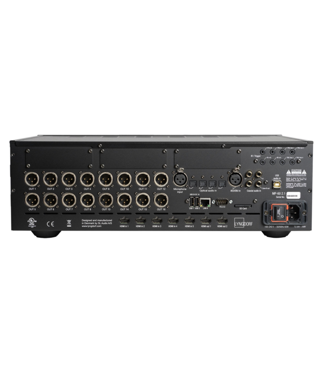 Lyngdorf MP-60 2.1 - Surround Voorversterker