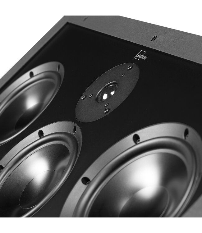 Lyngdorf D-500 3x 6,5 inch (100mm) -Wand Inbouw Luidspreker