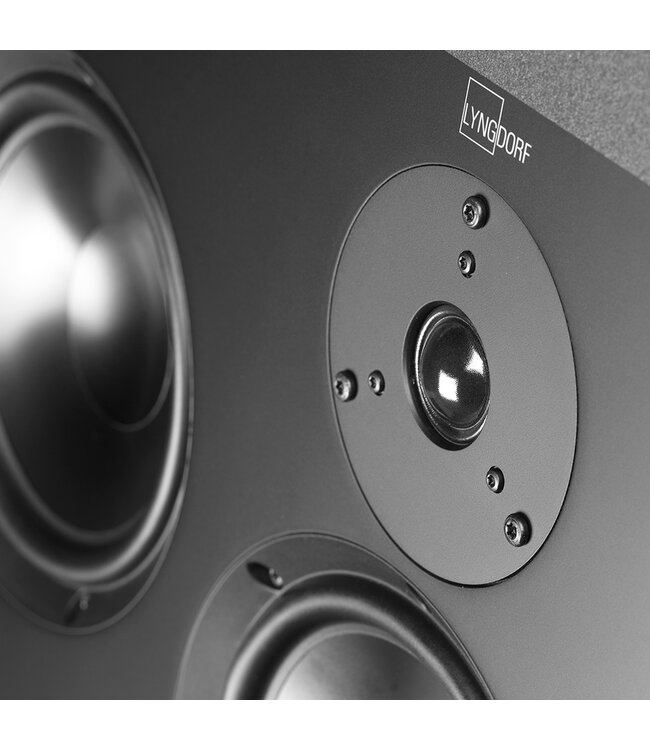 Lyngdorf D-500 3x 6,5 inch (100mm) -Wand Inbouw Luidspreker