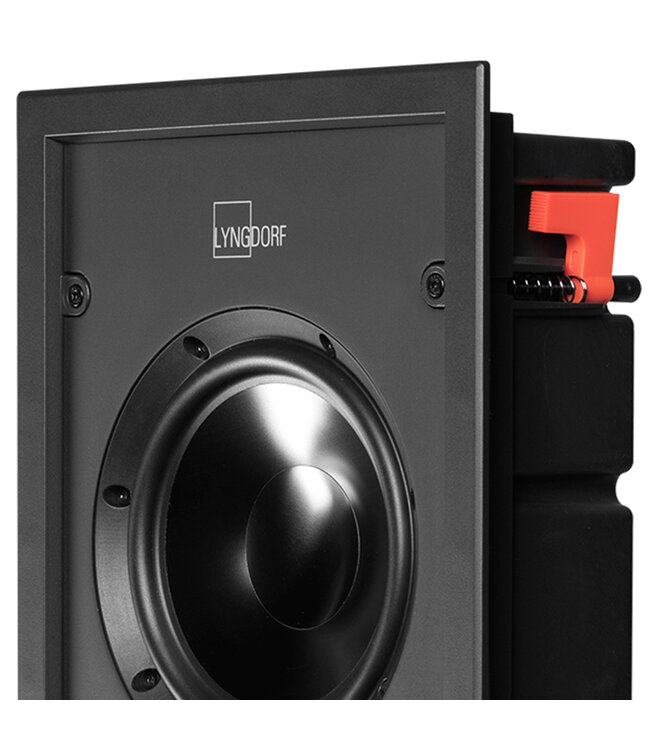 Lyngdorf D-500 3x 6,5 inch (100mm) -Wand Inbouw Luidspreker