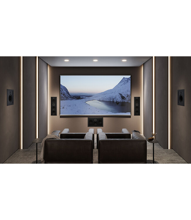 Lyngdorf D-500 Centre 3x 6,5 inch (104mm) - Wand Inbouw Luidspreker