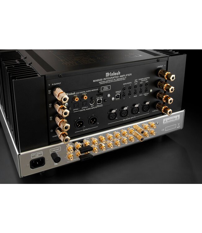 McIntosh MA9500 geïntegreerde versterker met 300W Autoformer en DA2 DAC