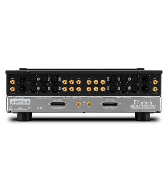 McIntosh McIntosh C12000 voorversterker – dual chassis high-end preamplifier met buizen en solid-state