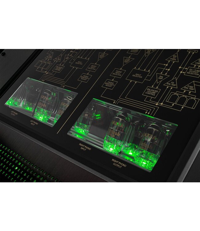 McIntosh McIntosh C12000 voorversterker – dual chassis high-end preamplifier met buizen en solid-state