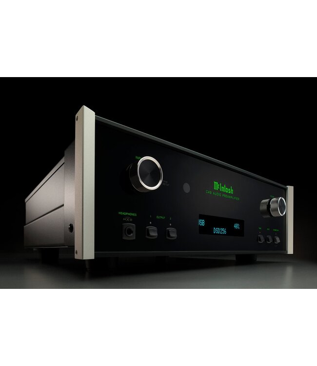 McIntosh C49 - Stereo Voorversterker met DAC, phono en uitgebreide aansluitingen