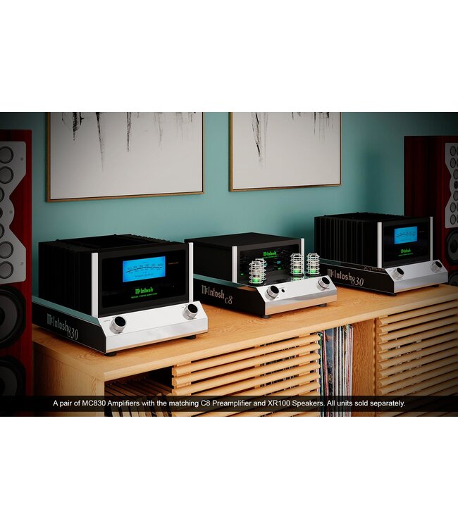McIntosh C8 - Stereo Voorversterker met buizen, phono en optionele DAC