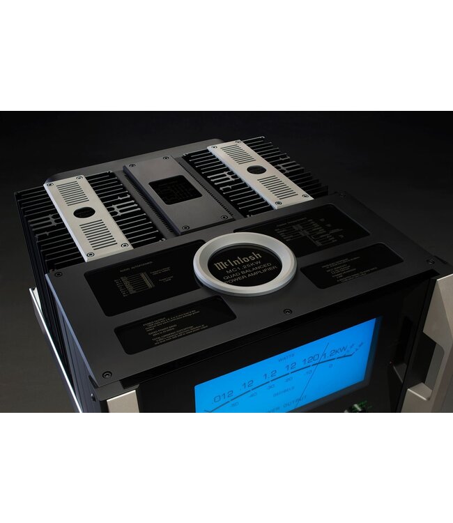 McIntosh MC1.25KW mono eindversterker met 1200W Autoformer en Quad Balanced design