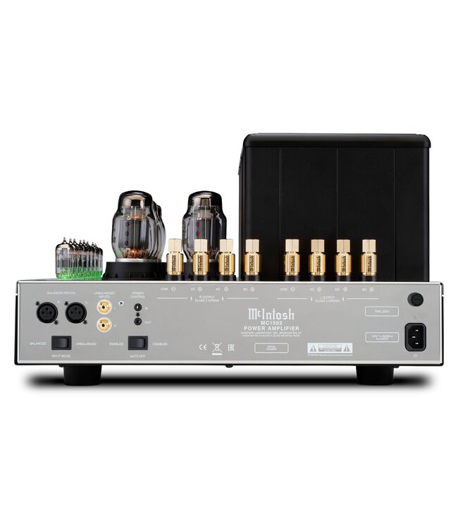 McIntosh MC1502 buizen eindversterker met 150W Unity Coupled Circuit en KT88 buizen