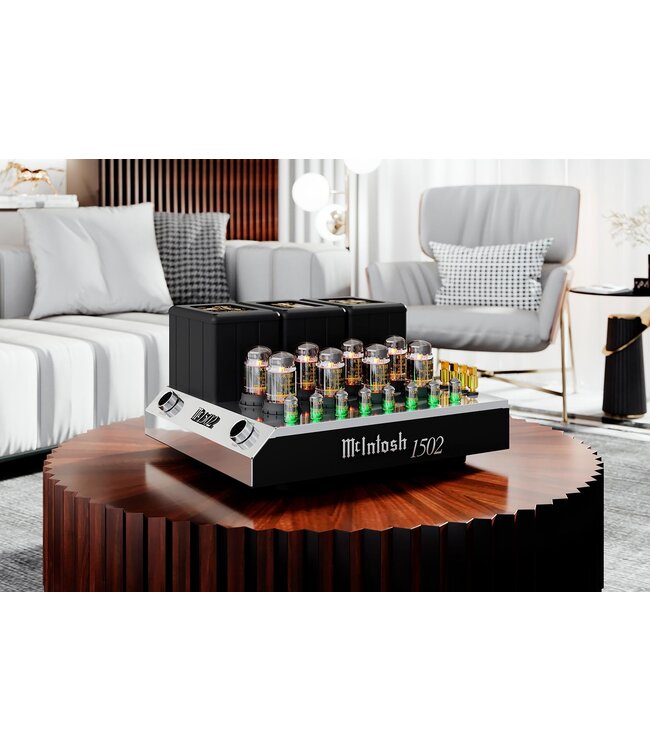 McIntosh MC1502 buizen eindversterker met 150W Unity Coupled Circuit en KT88 buizen