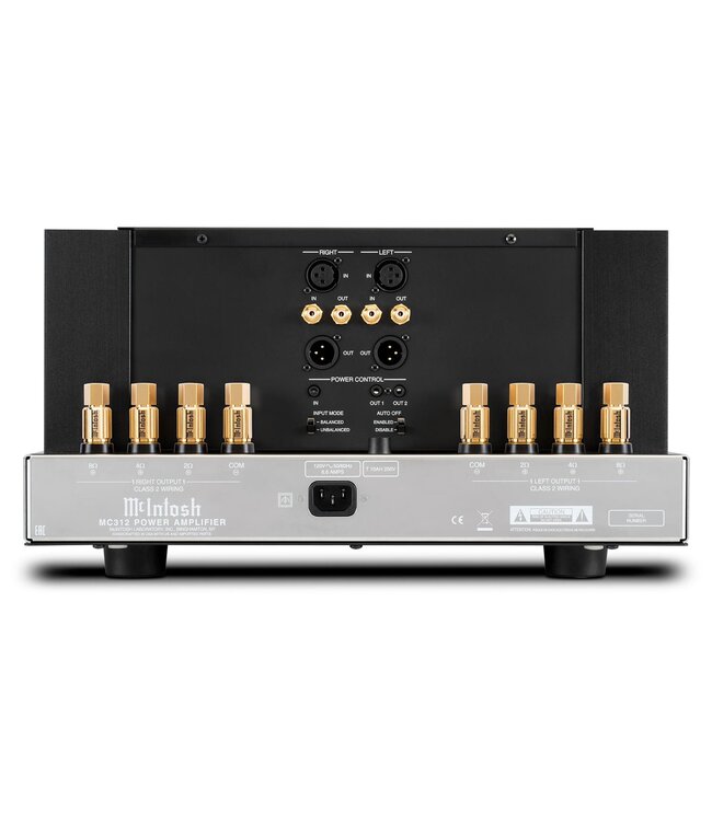 McIntosh MC312 - Stereo Eindversterker