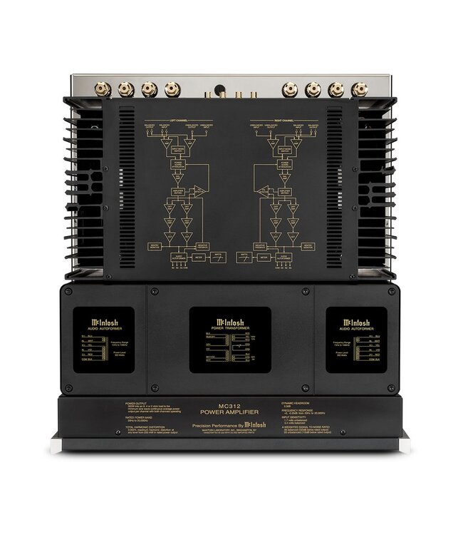 McIntosh MC312 - Stereo Eindversterker