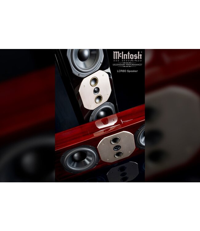 McIntosh LCR80 - 3-weg LCR luidspreker voor home cinema en stereo