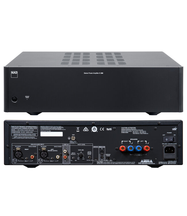 NAD C298 - Stereo Eindversterker