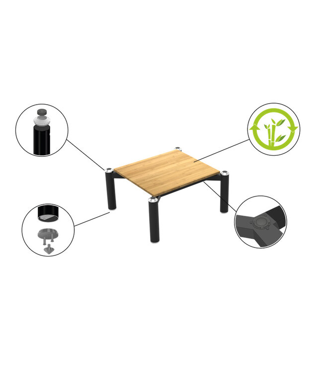 NorStone Spider Base Module - Audio Meubel