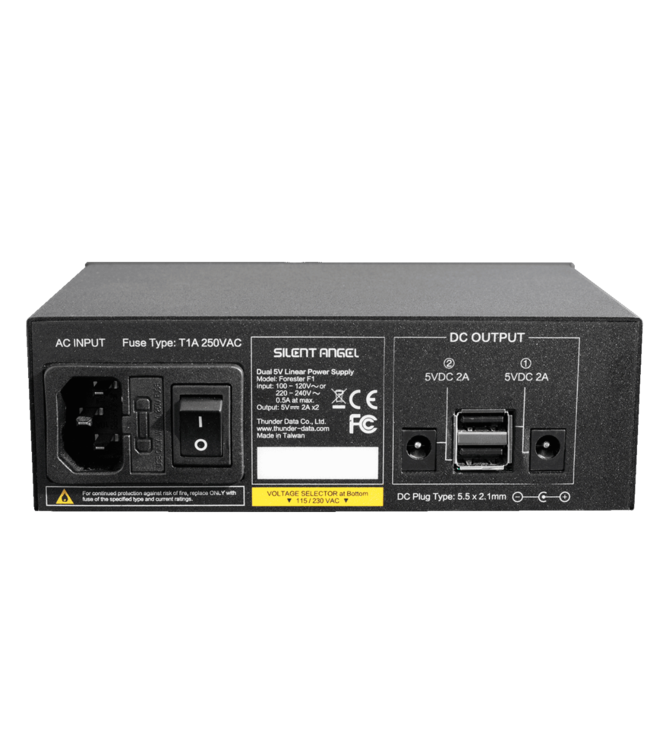 Silent Angel Bonn N8 + Forester F1 - Netwerkswitch en Voeding