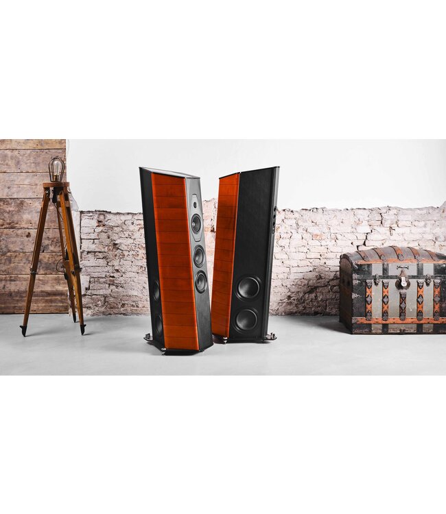Sonus faber Il Cremonese ex3me – 3,5-weg vloerstaande luidspreker met Beryllium DLC tweeter uit de Sonus faber Homage Tradition collectie (set van 2)
