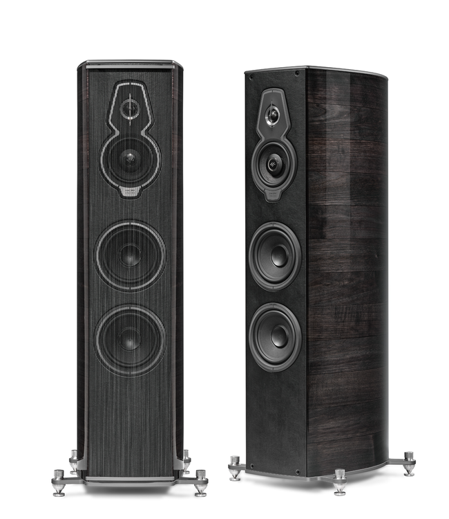 Sonus faber Serafino G2 (Set van 2) – 3,5-weg vloerstaande luidspreker uit de Homage-collectie met DAD Pijlpunt tweeter, 150 mm midrange, 2× 180 mm woofers en Stealth Ultraflex basreflex
