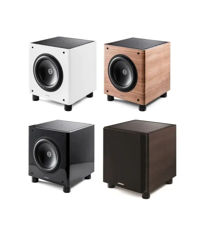 Sonus faber Gravis II – Actieve subwoofer met passieve radiator, 260mm woofer + ABR, 700W piek en lederen bovenzijde | Sonus faber Sonetto