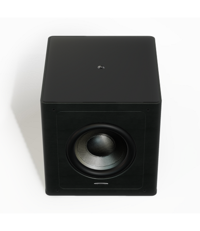 Sonus faber Gravis III – Actieve subwoofer met lederen kast, 250mm driver, 900W piek en app-bediening | Perfecte match voor Olympica Nova