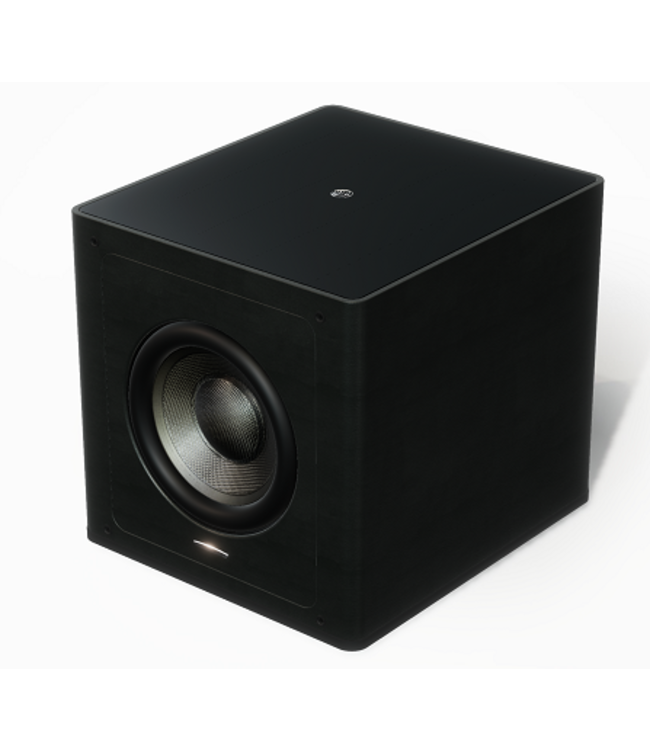 Sonus faber Gravis III – Actieve subwoofer met lederen kast, 250mm driver, 900W piek en app-bediening | Perfecte match voor Olympica Nova