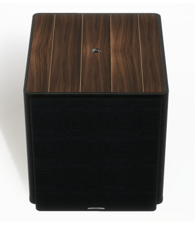 Sonus faber Gravis III – Actieve subwoofer met lederen kast, 250mm driver, 900W piek en app-bediening | Perfecte match voor Olympica Nova