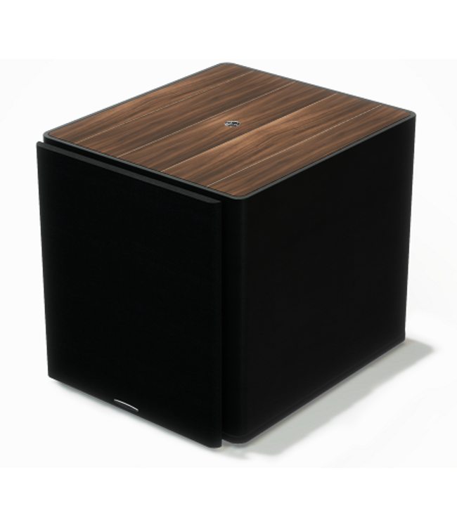 Sonus faber Gravis III – Actieve subwoofer met lederen kast, 250mm driver, 900W piek en app-bediening | Perfecte match voor Olympica Nova