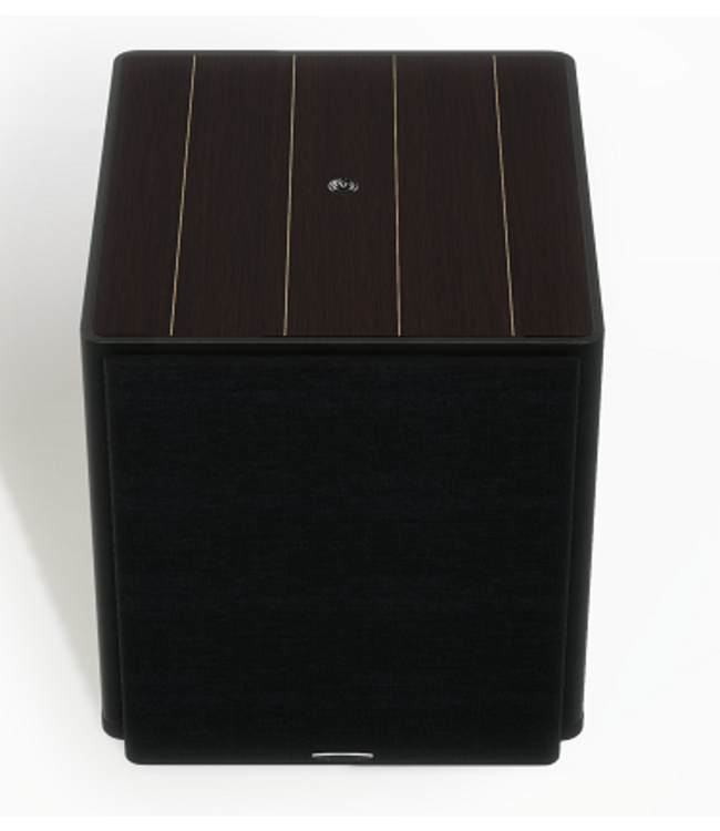 Sonus faber Gravis III – Actieve subwoofer met lederen kast, 250mm driver, 900W piek en app-bediening | Perfecte match voor Olympica Nova