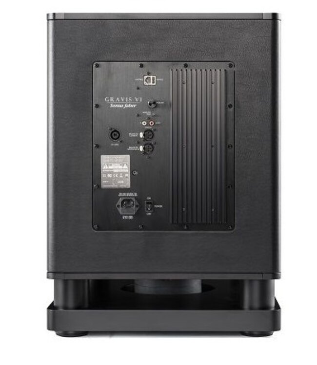 Sonus faber Gravis VI – Flagship actieve subwoofer met 2× 320mm drivers, 2400W piek, 18Hz en app-bediening | Sonus faber Reference