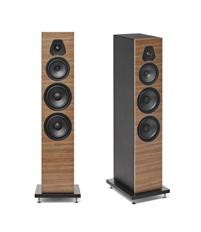 Sonus faber Lumina V – 3-weg vloerstaande luidspreker met Hybrid IFF-Para-cross Topology™ crossover en sandwichmembraan, paradepaardje van de Sonus faber Lumina collectie (set van 2)